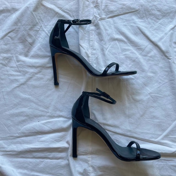 NWOT Stuart Weitzman Nudistsong Sandals - Black - Picture 5 of 9